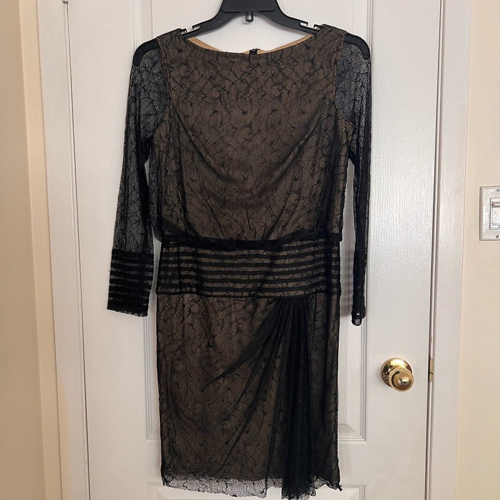 Elegant Black Lace Dress